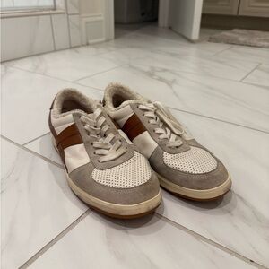 Tory Burch Women's Sneakers - White, Gray, and Brown